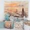 Designart - Panorama of Venice Laguna At Sunset - Nautical & Coastal Canvas Wall Art Print